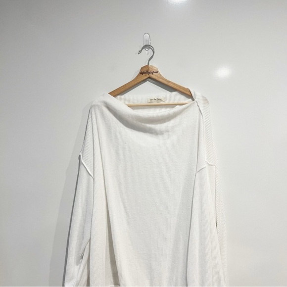 Free People Main Squeeze Brushed Hacci Top Tunic - Picture 5 of 10